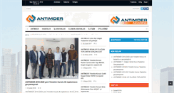 Desktop Screenshot of antimder.org.tr
